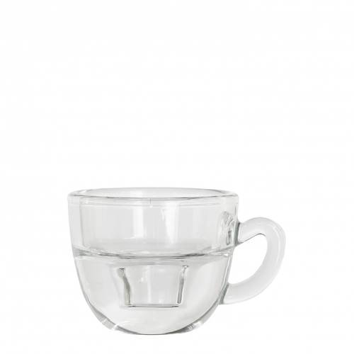 Kerzenständer Coffee auf Glas D08x05cm