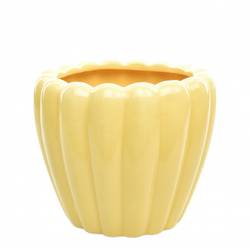 Keramik Topf Eva gelb D20cm H17cm