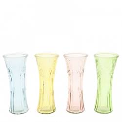 Glas Vase Tulip mix D10cm H24cm