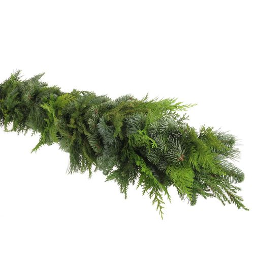 Girlande mix halb gebunden 1 Meter