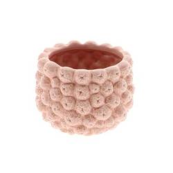 Keramik Übertopf Frutti rosa D14.5cm H11cm