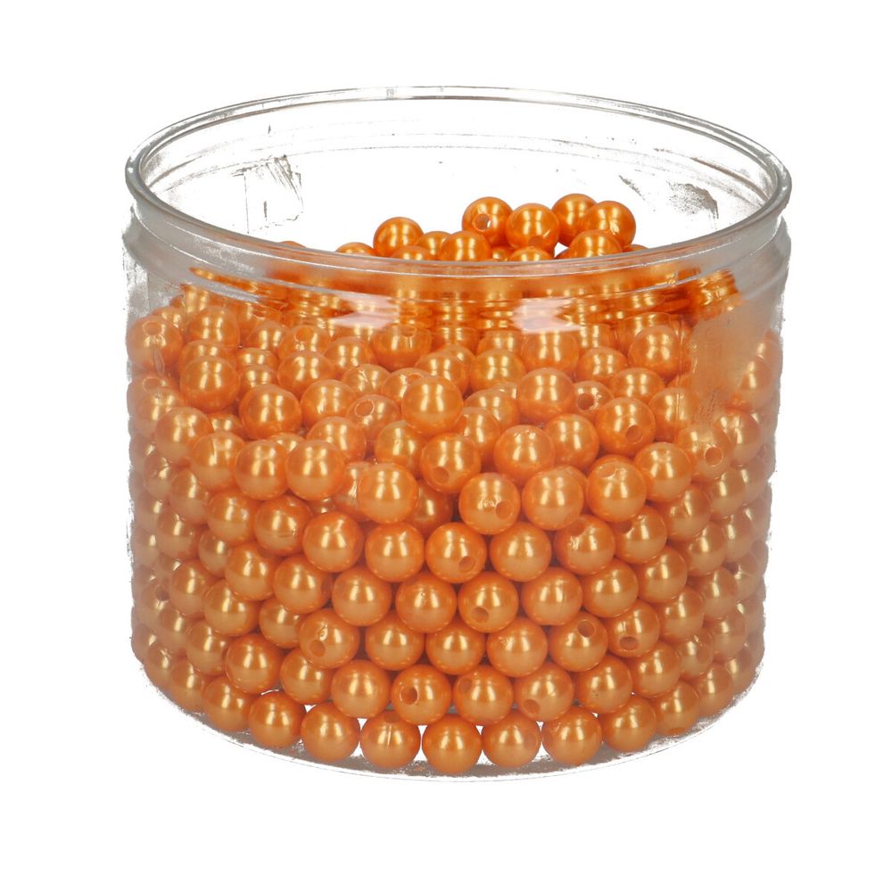 Perlen orange 10mm x600
