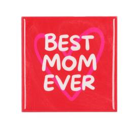 Fliese Best Mom rot 10x10x01cm