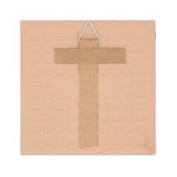 Fliese All I Want For Christmas rosa 10x10x01cm