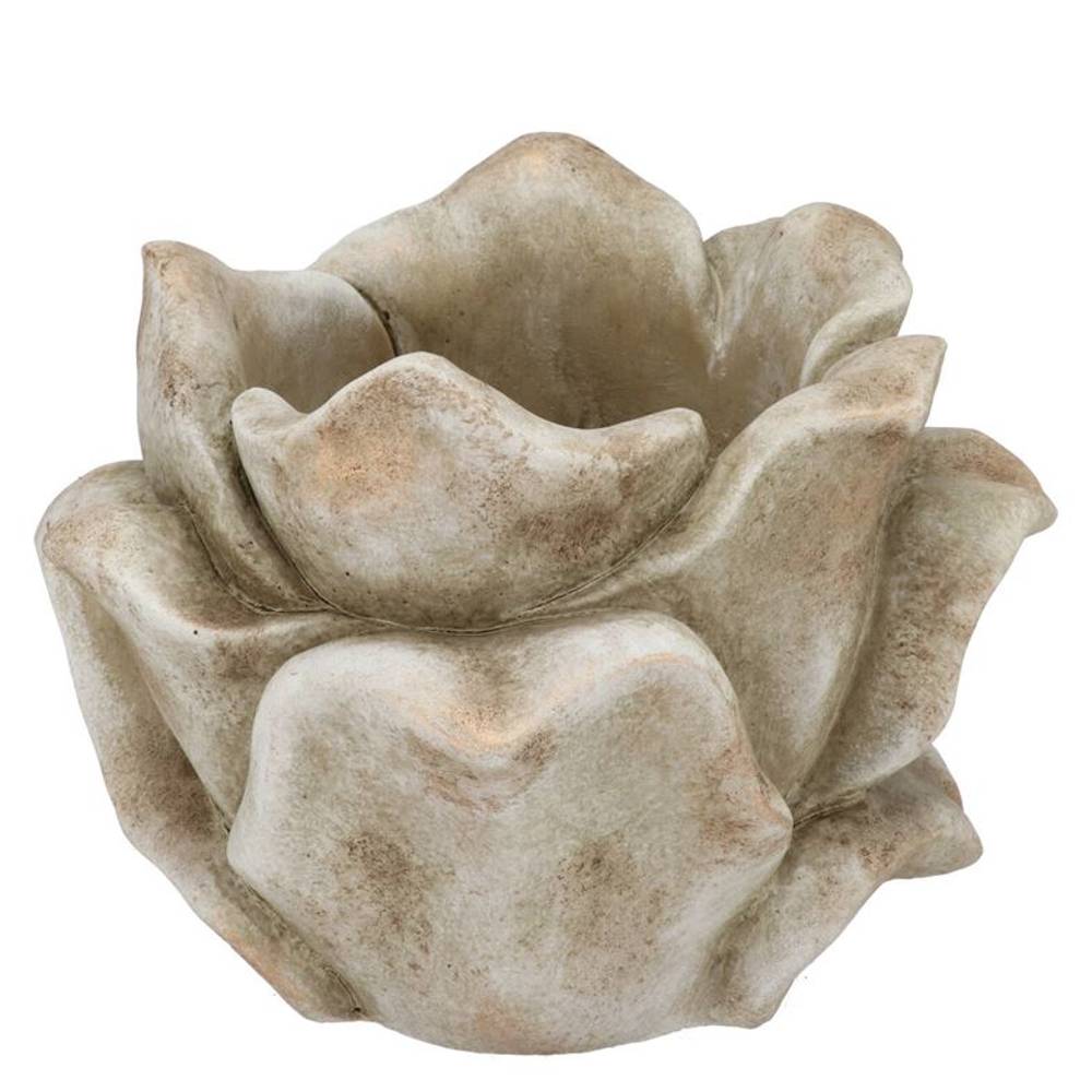 Beton Übertopf Rosa Antique 24x24x15cm