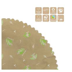 Papier Blatt Happy natur 24x24cm x250