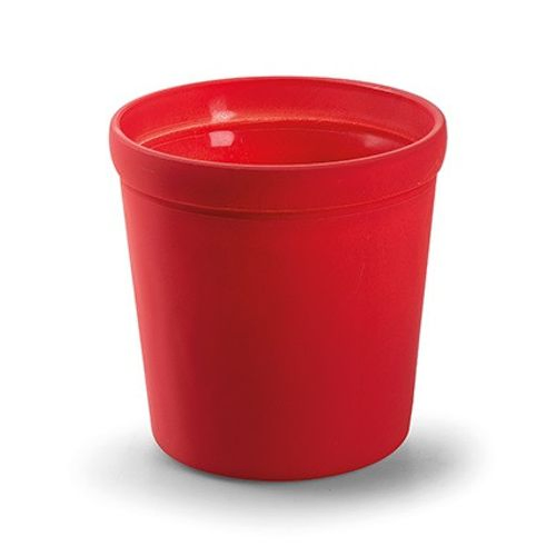 Glas Pottz rot D12.5cm H12.5cm