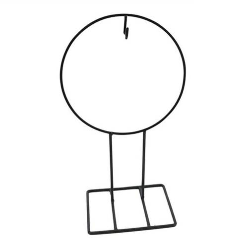 Eisenring auf Fuss schwarz D26cm H45cm