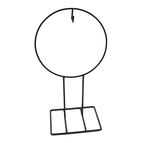 Eisenring auf Fuss schwarz D26cm H45cm