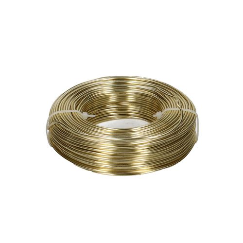 Aluminium Draht gold 2mm 60m 500g