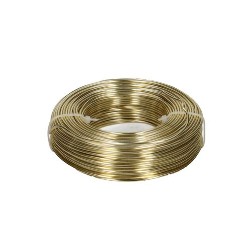 Aluminium Draht gold 2mm 60m 500g