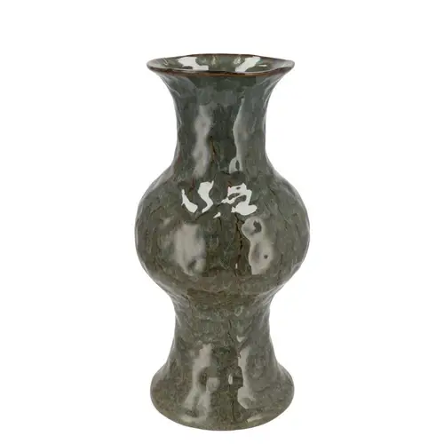 Keramik Vase Cody Bubble grün 19x19x36cm