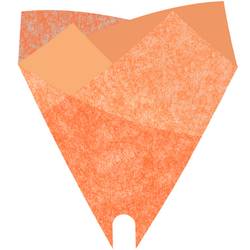 Tüte Louise orange 50x44cm x50 