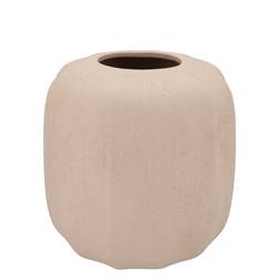 Keramik Vase Sidney Sand creme 23x23x25cm