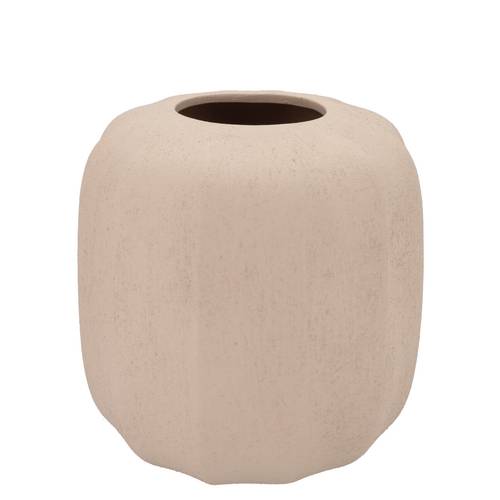 Keramik Vase Sidney Sand creme 23x23x25cm
