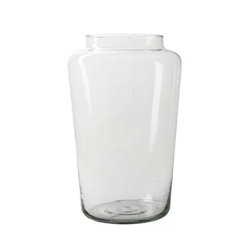 Glas Vase Elio D20.5cm H32cm