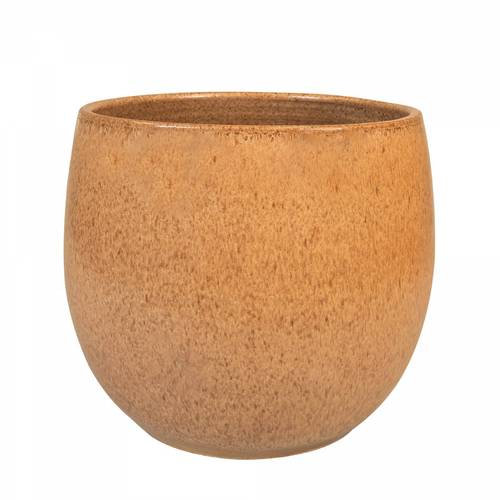 Keramik Übertopf Hailey braun D29cm H26cm 