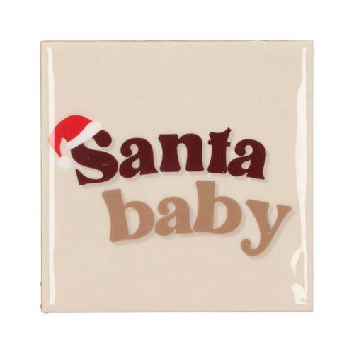 Fliese Santa Baby 10x10x1cm