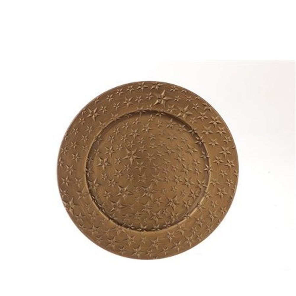 Platte Stern D33cm H02cm