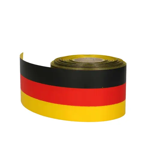 Band Deutsche Flagge 75mm 50m