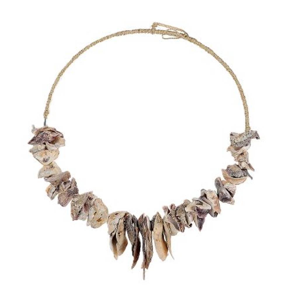 Hänger Ring Muschel natur D34cm