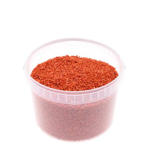 Kies terrakotta 02-03mm 3L