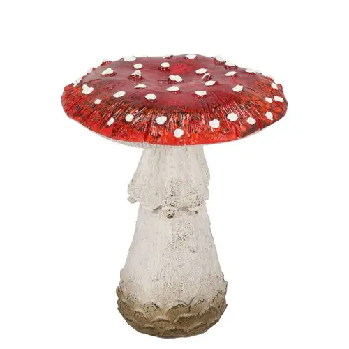 Deko Pilz Wonderland rot 11x11x13cm