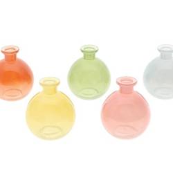 Glas Vasen Milano mix D09cm H09cm