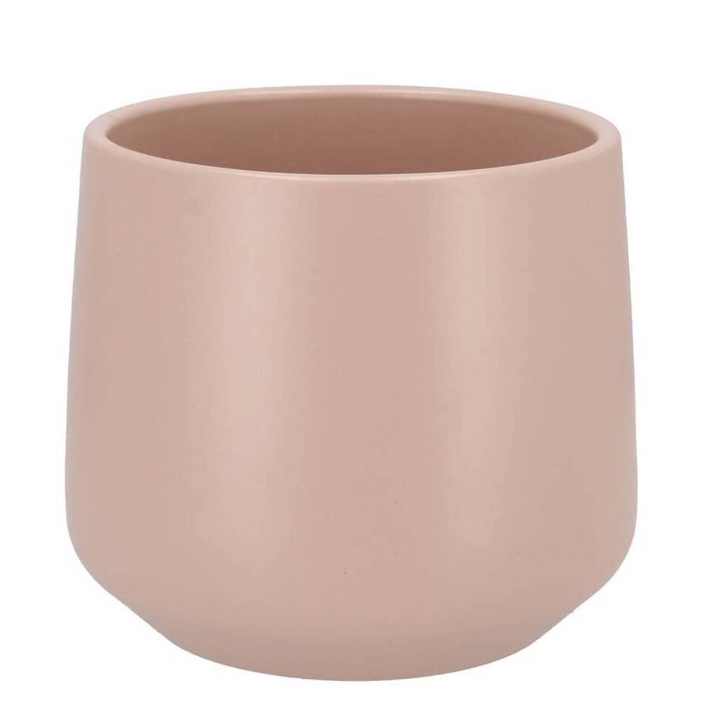 Keramik Übertopf Berlin hell rosa D18cm H18cm