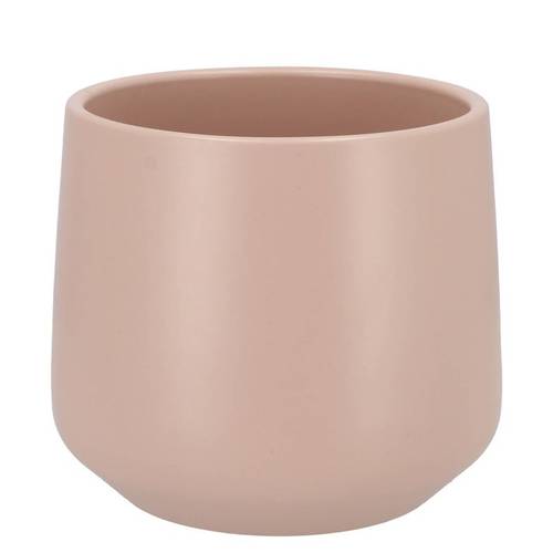 Keramik Übertopf Berlin hell rosa D18cm H18cm