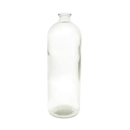Glas Flasche D13cm H41cm
