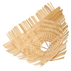 Strausshalter Bambus natur flechten D34cm