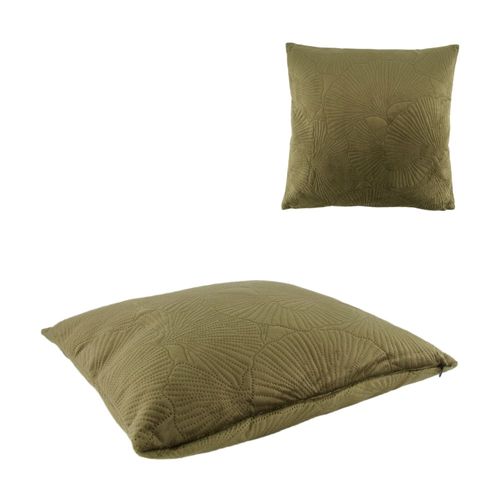 Kissen velvet d45*45cm Blaugrün