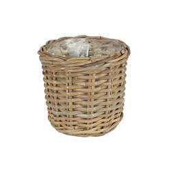 Korb Rattan natur D20cm H20cm