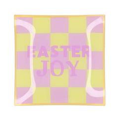 Teller Viereck Easter Joy 18x18x02cm
