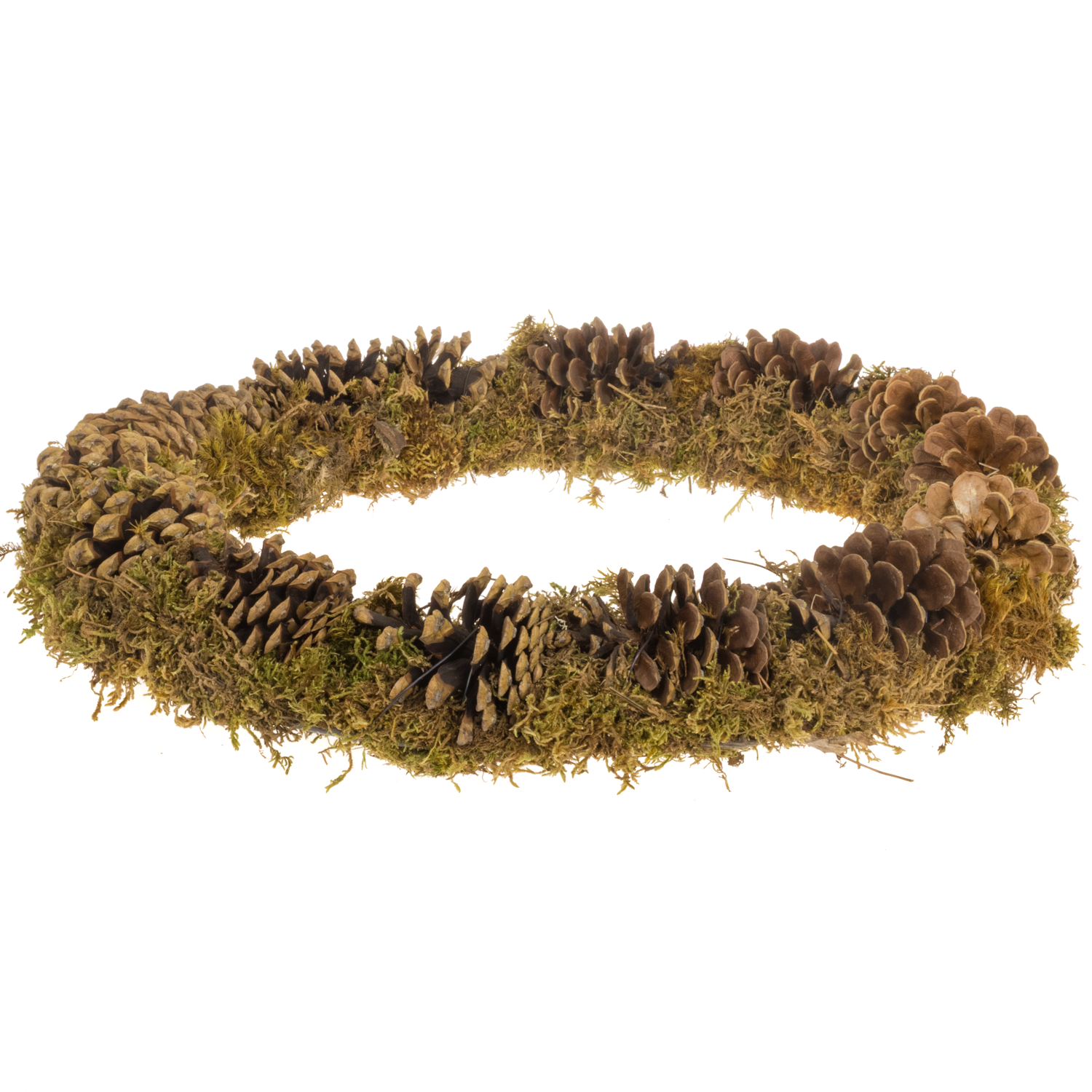 Kranz braun Pine Sporemoss D40cm