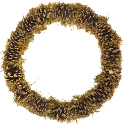 Kranz braun Pine Sporemoss D40cm