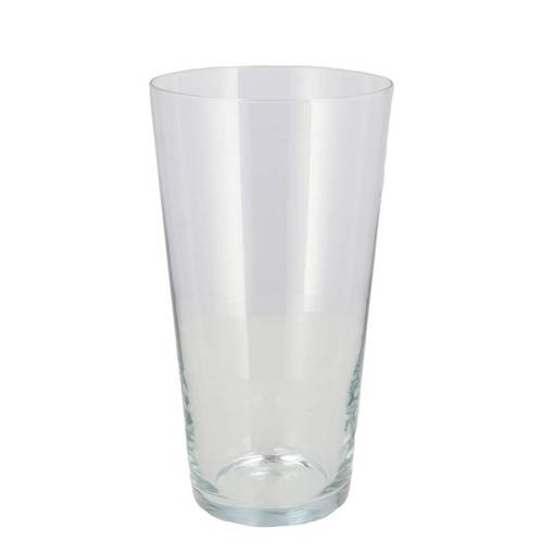 Glas Vase Konisch D16cm H29.5cm