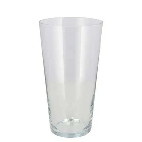 Glas Vase Konisch D16cm H29.5cm