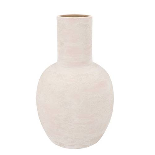 Keramik Vase Romy Ecru creme D26cm H40cm