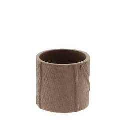 Keramik Übertopf Levi braun D10cm H09cm
