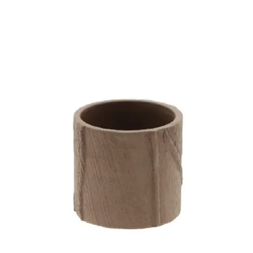 Keramik Übertopf Levi braun D10cm H09cm