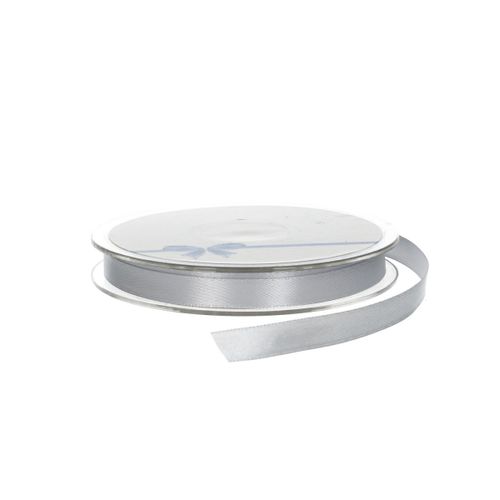 Band Satin silber 10mm 25m