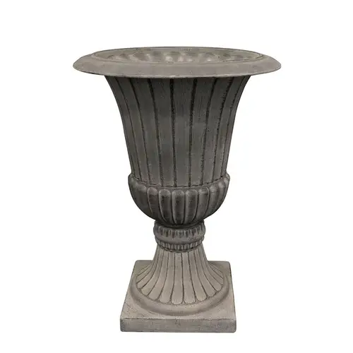 Outdoor Pokal Louvre schwarz D55cm H75cm 