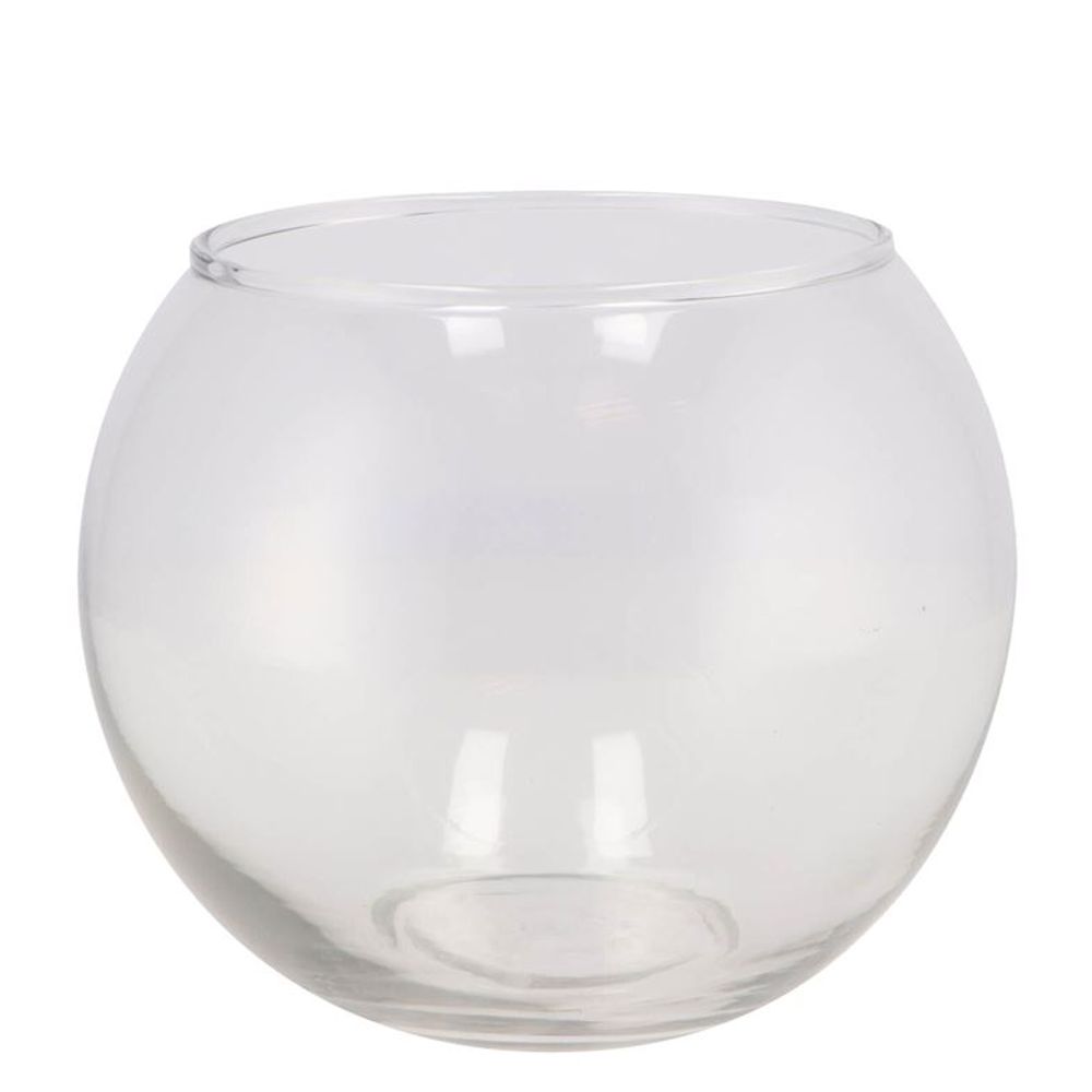 Glas Vase Kugel D17cm H14cm