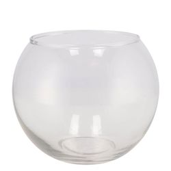 Glas Vase Kugel D17cm H14cm