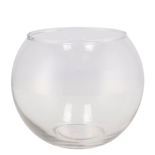 Glas Vase Kugel D17cm H14cm