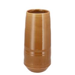 Keramik Vase Micco braun 14x14x28cm