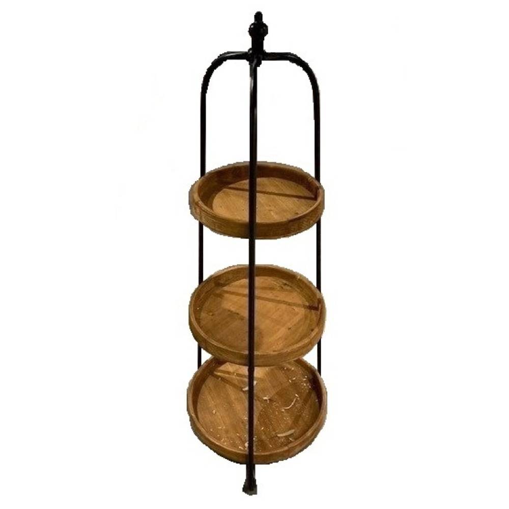 Etagere Hijan Holz D47.5cm H134cm