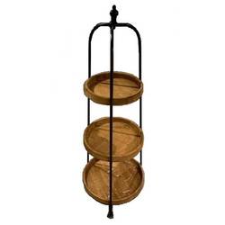 Etagere Hijan Holz D47.5cm H134cm